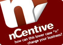 nCentive - when a logo is on an angle, you know it's good.